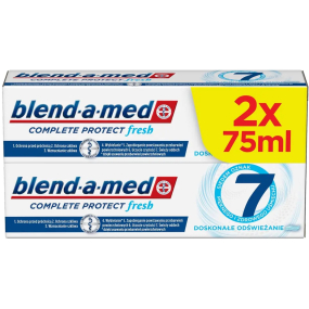 Blend-a-med Complete 7 Protect Extra Fresh zubní pasta 2 x 75 ml