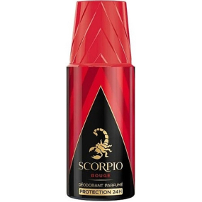 Scorpio Rouge parfémovaný deodorant sprej pro muže 150 ml