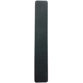 Pilník na nehty plochý černý hranatý 18 cm