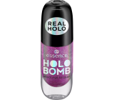 Essence Holo Bomb lak na nehty s holografickým efektem 02 Holo Moly 8 ml
