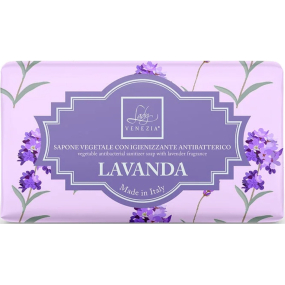 Lady Venezia Lavanda - Levandule antibakteriální toaletní mýdlo 100 g