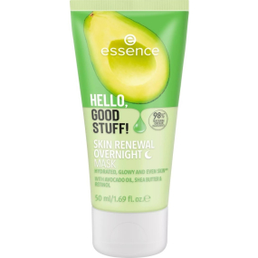 Essence Hello, Good Stuff! Skin Renewal vyživující pleťová maska na noc 50 ml
