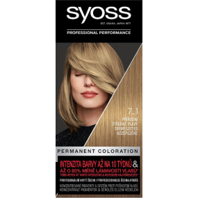 Syoss Professional barva na vlasy 7-1 Přírodní středně plavý