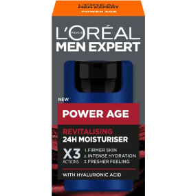 Loreal Paris Men Expert Power Age revitalizační 24h hydratační krém pro muže 50 ml