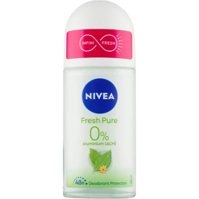 Nivea Fresh & Pure kuličkový deodorant roll-on pro ženy 50 ml