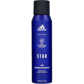 Adidas UEFA Champions League Star deodorant sprej pro muže 150 ml