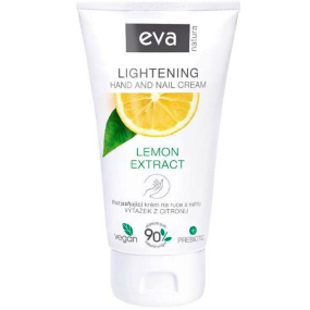 Eva Natura Lemon Extract rozjasňující krém na ruce a nehty s výtažkem z citronu 75 ml