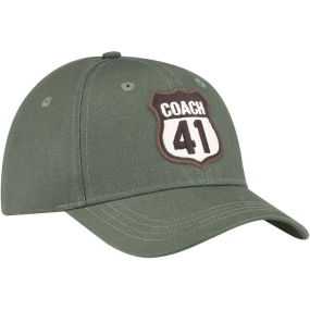 Coach Men´s Cap 2023 kšiltovka zelená s logem 1 kus