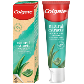 Colgate Natur Extracts Aloe zubní pasta 75 ml