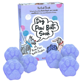 Bomb Cosmetics Herbal Soak Raw Paw tablety na tlapky proti zánětu a svědění pro psy 6 kusů