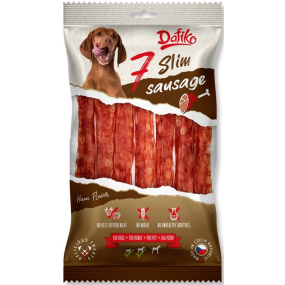 Dafiko Slim Sausage psí klobása, masová pochoutka pro psy 60 g
