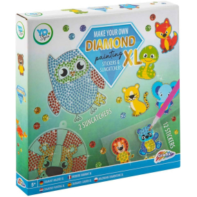 YO Style Zvířátka lapač slunce diamantový set, kreativní sada, doporučený věk 5+
