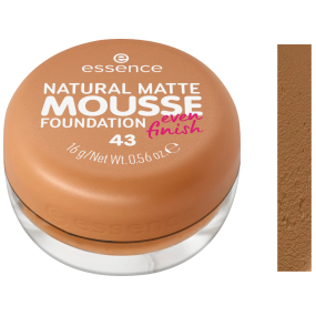 Essence Natural Matte Mousse Foundation pěnový make-up 43 16 g