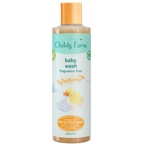 Childs Farm Baby Oat Derma mycí emulze bez parfemace pro suchou a svědivou pokožku se sklony k ekzému 250 ml