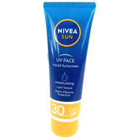 Nivea Sun UV Face OF 30 hydratační pleťový krém na opalování 50 ml