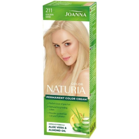 Joanna Naturia barva na vlasy s mléčnými proteiny 211 Zlatý písek