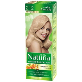 Joanna Naturia barva na vlasy s mléčnými proteiny 212 Perleťová blond