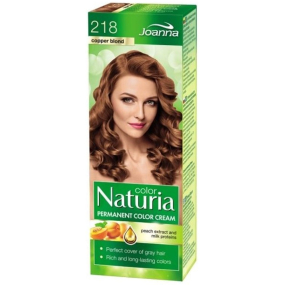 Joanna Naturia barva na vlasy s mléčnými proteiny 218 Měděná blond