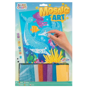 Basic Craft Mozaika A4 podle čísel Moře A4