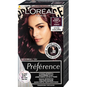 Loreal Paris Préférence permanentní barva na vlasy 4.261 Dark Purple