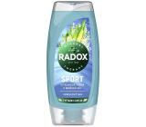 Radox Sport Citronová tráva a mořská sůl sprchový gel pro ženy 225 ml