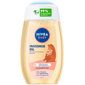 Nivea Baby zklidňující masážní olej 200 ml
