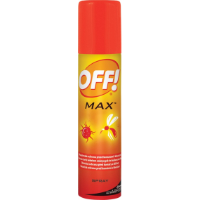 Off! Max repelent proti hmyzu repelent sprej 100 ml