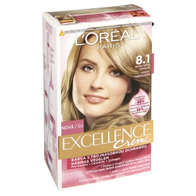 Loreal Paris Excellence Creme barva na vlasy 8.1 blond světlá popelavá