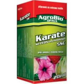 AgroBio Karate se Zeon technologií 5CS přípravek proti savému a žravému hmyzu 20 ml