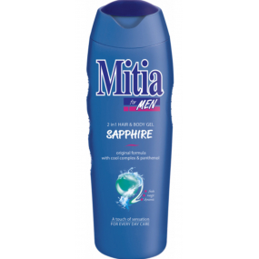 Mitia Men Sapphire 2v1 sprchový gel a šampon na vlasy 400 ml