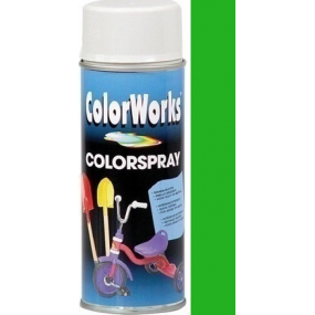 Color Works Colorsprej 918525 světle zelený alkydový lak 400 ml