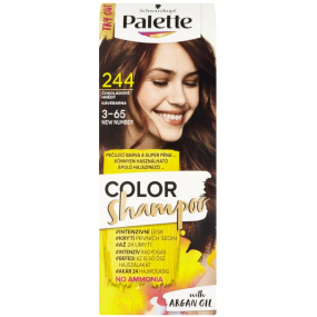 Schwarzkopf Palette Color tónovací barva na vlasy 244 - Čokoládově hnědý
