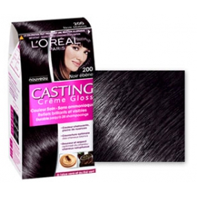 Loreal Paris Casting barva na vlasy 200 ebenová černá