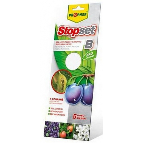 Propher Stopset B lepové desky bílé k odchytu škodlivého hmyzu 5 kusů
