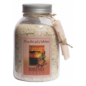 Bohemia Gifts Skořice a Akát s afrodiziakální vůní sůl do koupele 1,2 kg