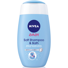 Nivea Baby 2v1 šampon a pěna do koupele pro děti 500 ml