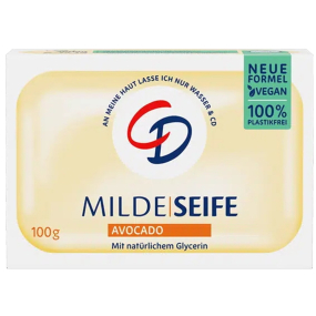 CD Milde Seife Avocado a glycerin toaletní mýdlo 100 g