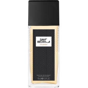 David Beckham Classic parfémovaný deodorant sklo pro muže 75 ml