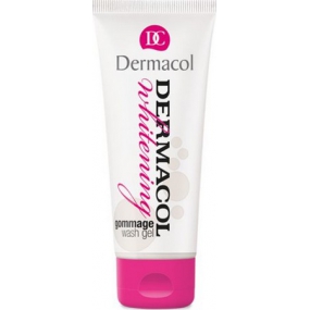 Dermacol Whitening Gommage Wash Gel mycí gel s mikroperličkami 100 ml