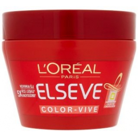 Loreal Paris Elseve Color Vive ochranná maska na vlasy barvené nebo po melíru 300 ml