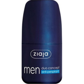 Ziaja Men Duo Concept kuličkový antiperspirant deodorant roll-on pro muže 60 ml