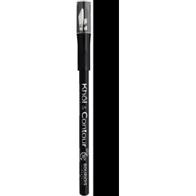 Bourjois Khol & Contour tužka na oči s ořezávátkem 61 Noir Expert 1,14 g