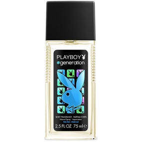 Playboy Generation for Him parfémovaný deodorant sklo pro muže 75 ml