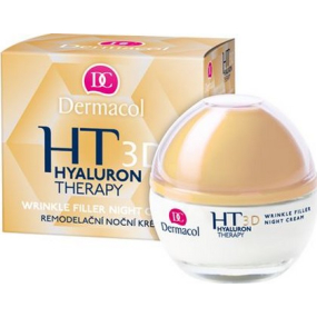 Dermacol Hyaluron Therapy 3D Remodelační noční krém 50 ml