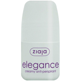 Ziaja Elegance Creamy kuličkový antiperspirant deodorant krémový roll-on pro ženy 60 ml