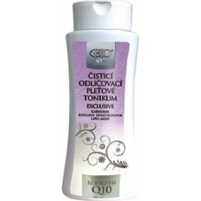 Bione Cosmetics Exclusive & Q10 čisticí odličovací pleťové tonikum pro všechny typy pokožky 255 ml
