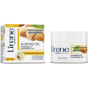 Lirene Mandlový olej Hydratační zjemňující vyživující denní i noční krém 50 ml