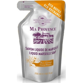 Ma Provence Bio Pomerančové květy tekuté mýdlo náhradní náplň 250 ml