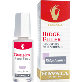 Mavala Ridge Filler Smoothes Nail Surface vyhlazující péče na nehty 10 ml