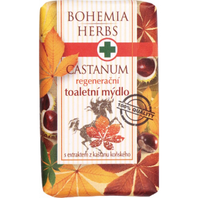 Bohemia Gifts Castanum Extrakt z kaštanu koňského regenerační toaletní mýdlo 100 g